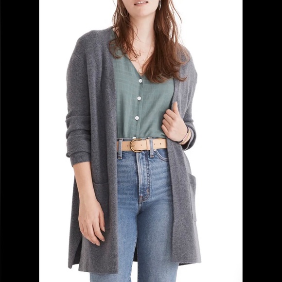 Madewell Sweaters - Madewell Kent Cardigan In Heather Twilight